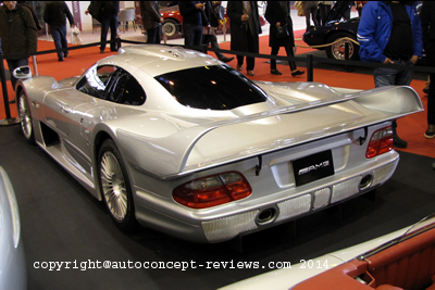 Mercedes AMG CLK LM 1998 racing and road version 